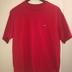Supreme Red Small Box Logo, FW 17